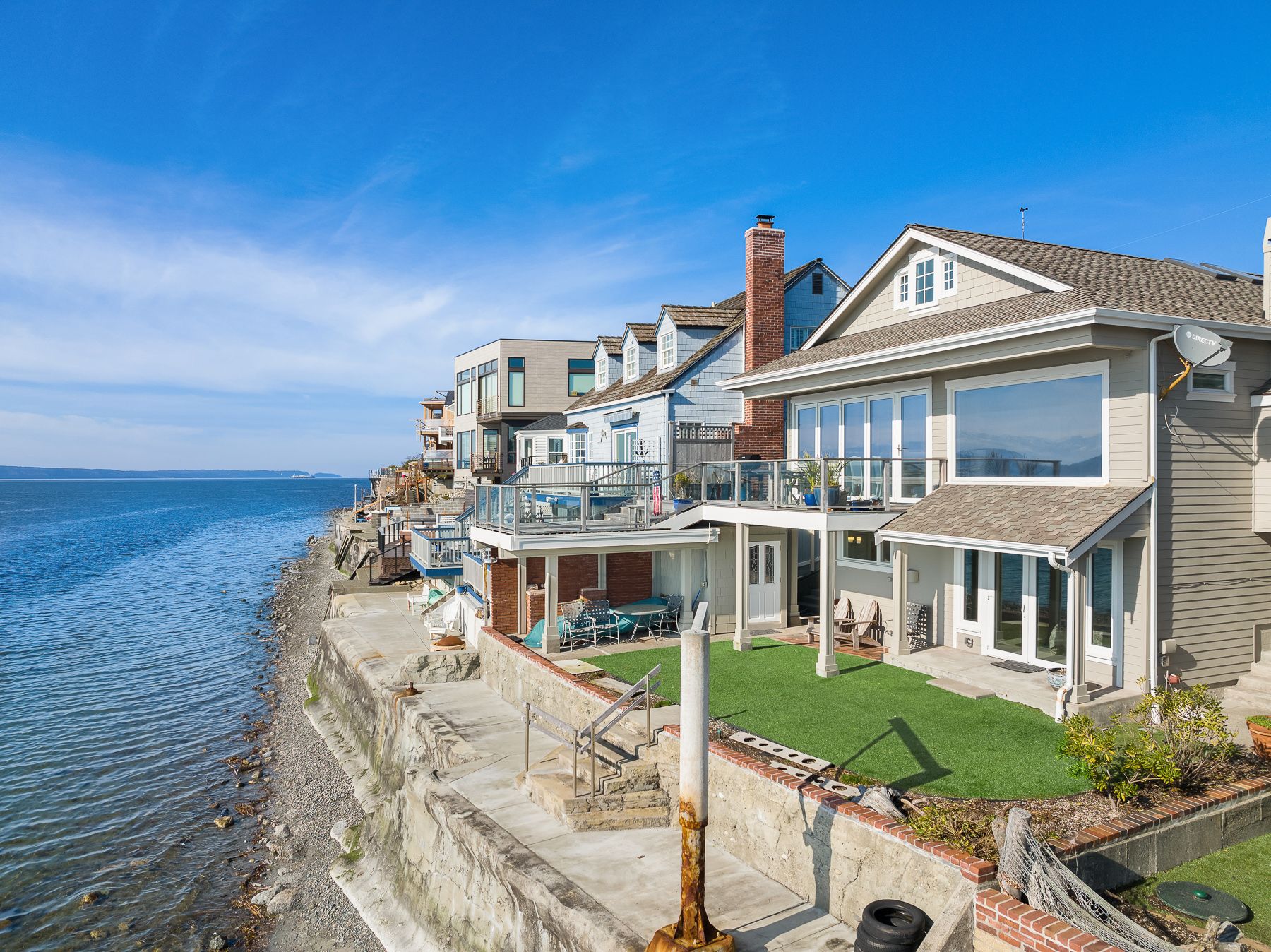 Puget Sound Waterfront Exterior