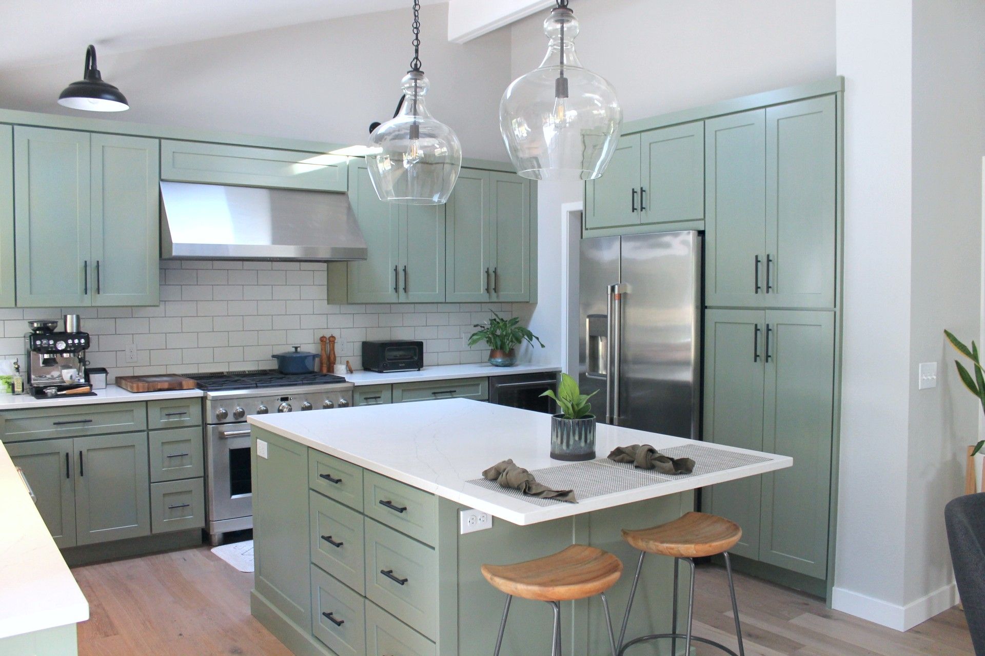 Sage Green Kitchen Cabinets
