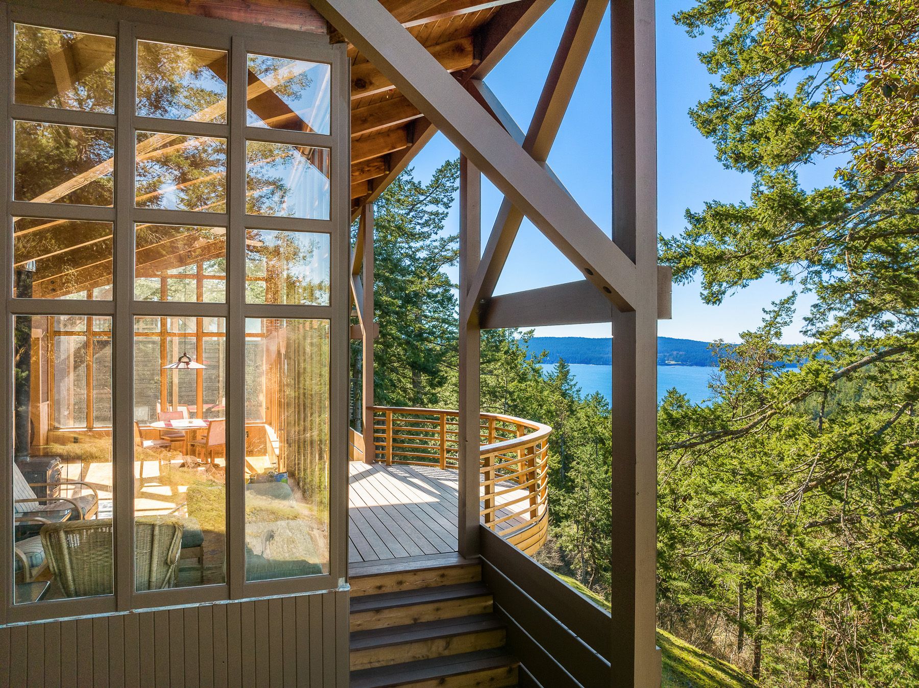 Timber framing detail